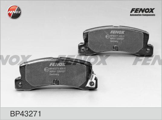 Fenox BP43271 - Set placute frana,frana disc aaoparts.ro