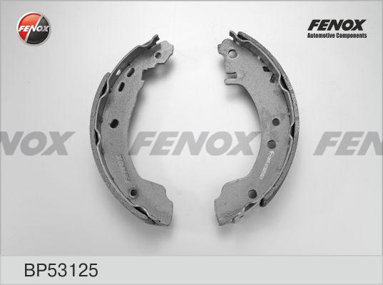 Fenox BP53125 - Set saboti frana aaoparts.ro