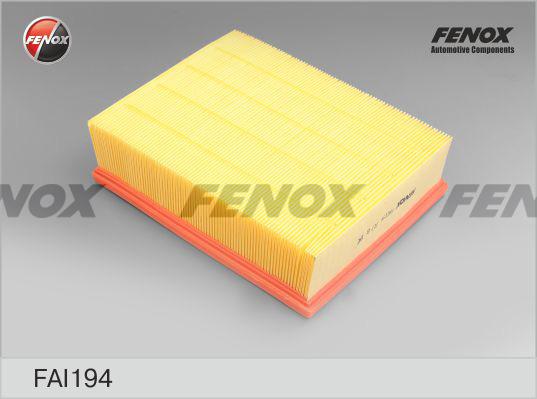 Fenox FAI194 - Filtru aer aaoparts.ro