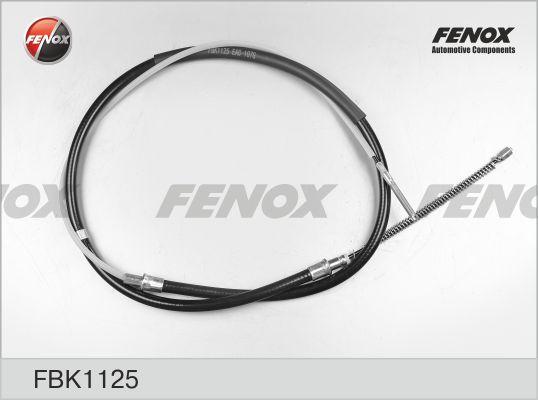 Fenox FBK1125 - Cablu, frana de parcare aaoparts.ro