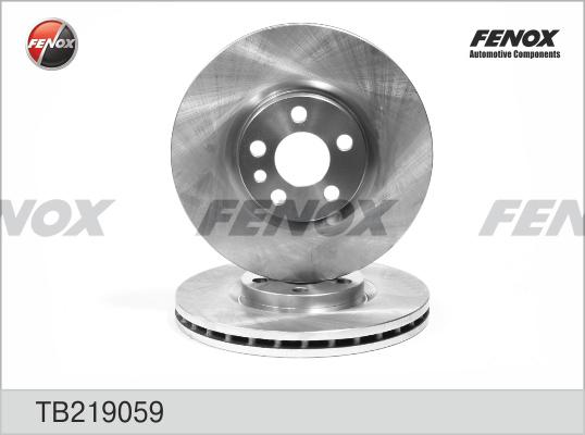 Fenox TB219059 - Disc frana aaoparts.ro