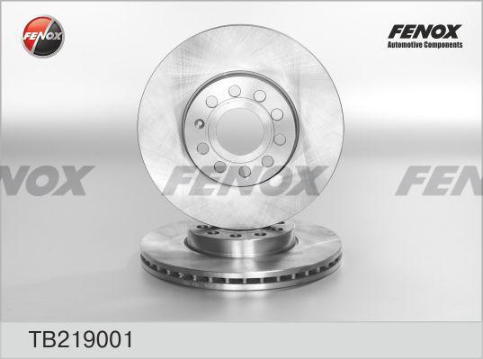 Fenox TB219001 - Disc frana aaoparts.ro