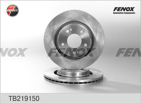 Fenox TB219150 - Disc frana aaoparts.ro