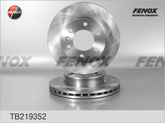 Fenox TB219352 - Disc frana aaoparts.ro