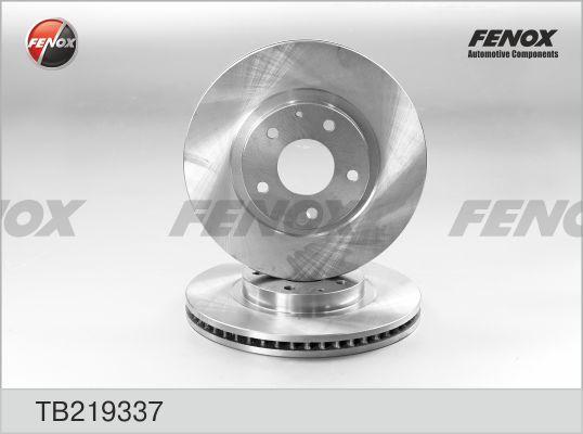 Fenox TB219337 - Disc frana aaoparts.ro