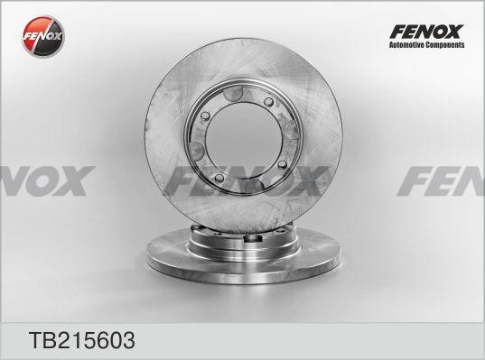 Fenox TB215603 - Disc frana aaoparts.ro