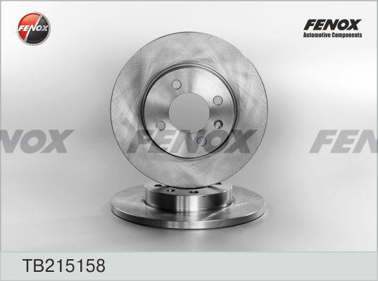 Fenox TB215158 - Disc frana aaoparts.ro