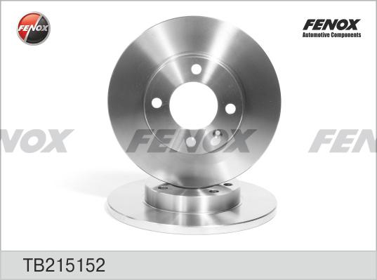 Fenox TB215152 - Disc frana aaoparts.ro