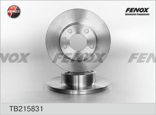 Fenox TB215831 - Disc frana aaoparts.ro