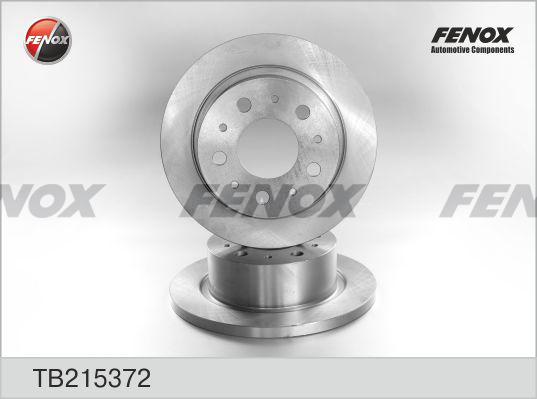 Fenox TB215372 - Disc frana aaoparts.ro