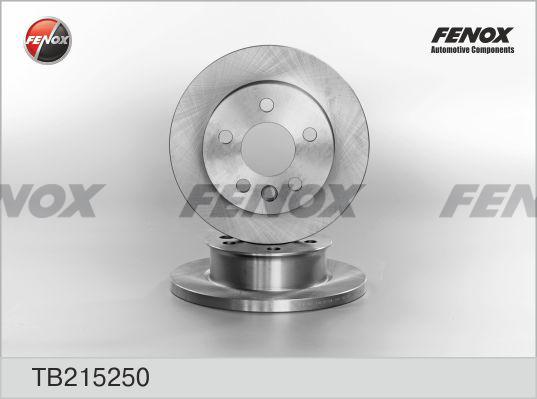 Fenox TB215250 - Disc frana aaoparts.ro