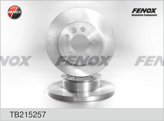 Fenox TB215257 - Disc frana aaoparts.ro