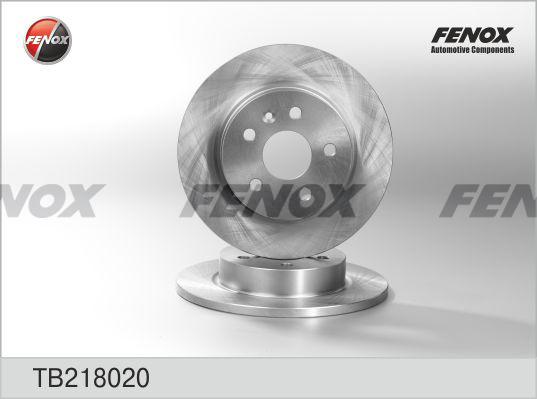 Fenox TB218020 - Disc frana aaoparts.ro