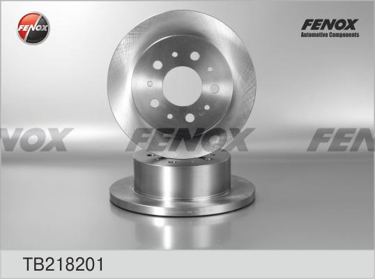 Fenox TB218201 - Disc frana aaoparts.ro