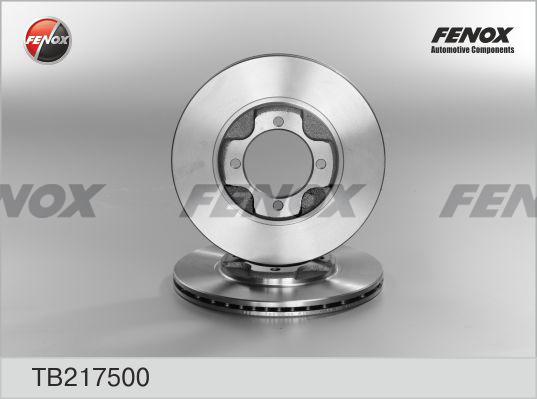 Fenox TB217500 - Disc frana aaoparts.ro