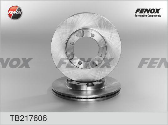 Fenox TB217606 - Disc frana aaoparts.ro