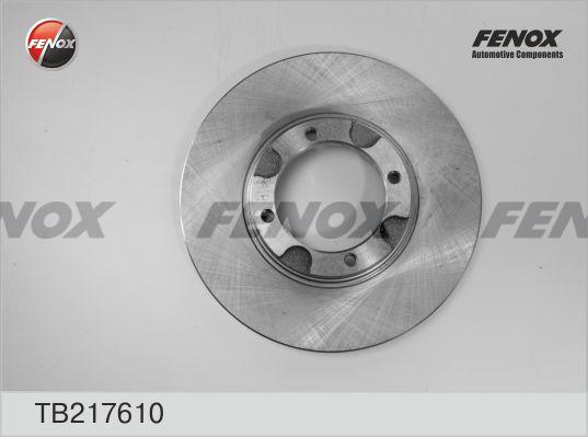 Fenox TB217610 - Disc frana aaoparts.ro