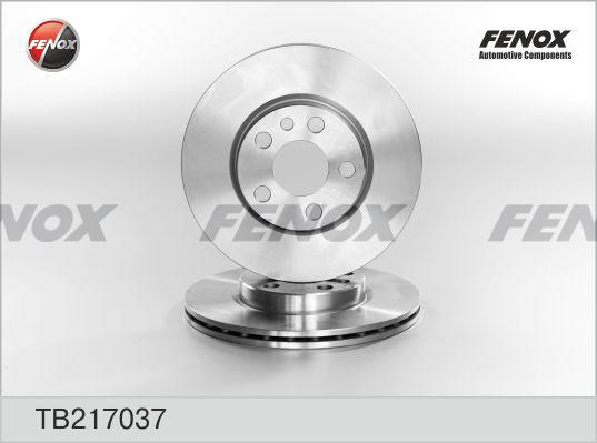 Fenox TB217037 - Disc frana aaoparts.ro