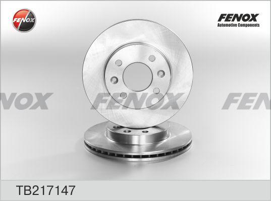 Fenox TB217147 - Disc frana aaoparts.ro
