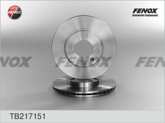 Fenox TB217151 - Disc frana aaoparts.ro