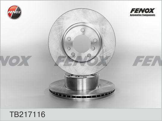Fenox TB217116 - Disc frana aaoparts.ro
