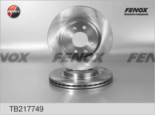 Fenox TB217749 - Disc frana aaoparts.ro