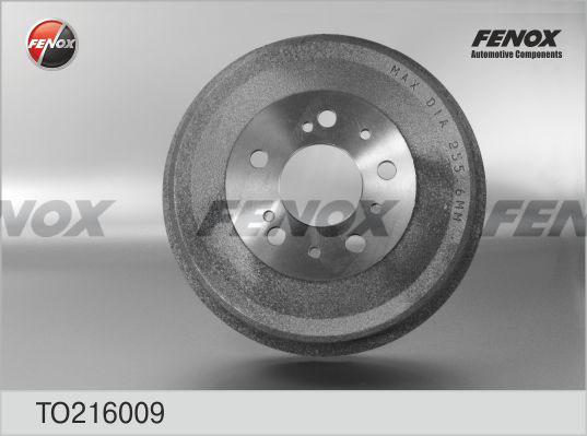 Fenox TO216009 - Tambur frana aaoparts.ro