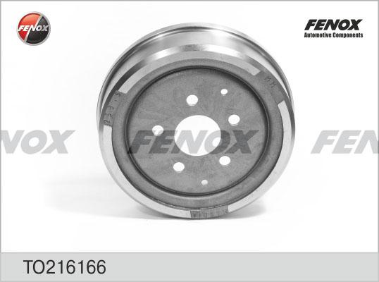 Fenox TO216166 - Tambur frana aaoparts.ro