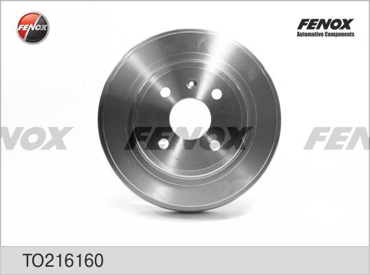 Fenox TO216160 - Tambur frana aaoparts.ro
