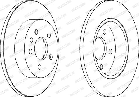 ATE 24.0312-0166.1 - Disc frana aaoparts.ro