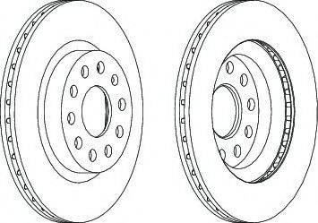 Ferodo DDF1223C-1 - Disc frana aaoparts.ro