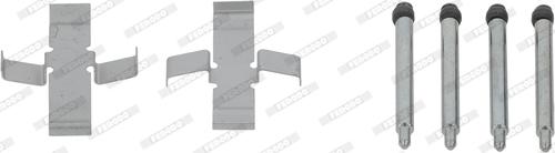 Ferodo FBA455 - Set accesorii, placute frana aaoparts.ro