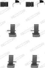 Ferodo FBA450 - Set accesorii, placute frana aaoparts.ro