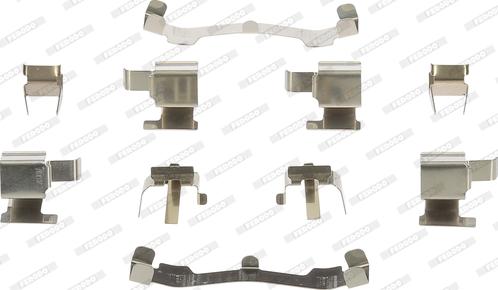 Ferodo FBA465 - Set accesorii, placute frana aaoparts.ro