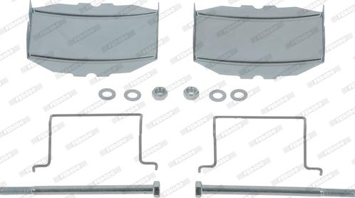 Ferodo FBA460 - Set accesorii, placute frana aaoparts.ro