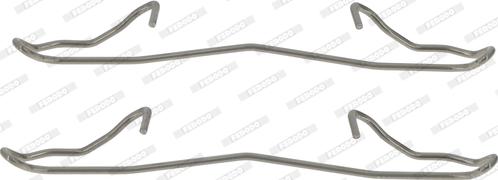 Ferodo FBA488 - Set accesorii, placute frana aaoparts.ro