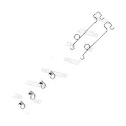 Ferodo FBA437 - Set accesorii, placute frana aaoparts.ro