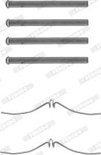 Ferodo FBA566 - Set accesorii, placute frana aaoparts.ro