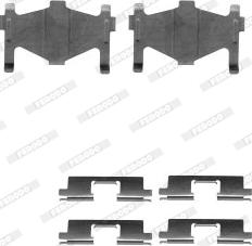 Ferodo FBA510 - Set accesorii, placute frana aaoparts.ro