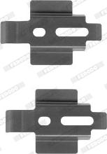Ferodo FBA522 - Set accesorii, placute frana aaoparts.ro