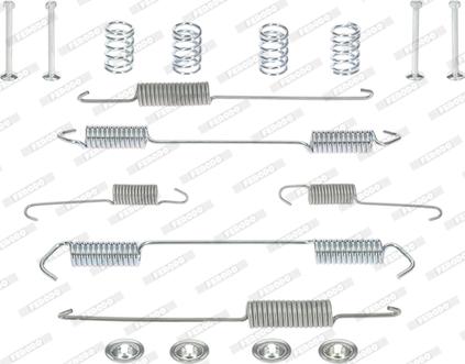 Ferodo FBA63 - Set accesorii, sabot de frana aaoparts.ro