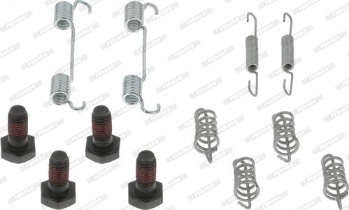 Ferodo FBA108 - Set accesorii, sabot de frana aaoparts.ro