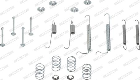 Ferodo FBA110 - Set accesorii, sabot de frana aaoparts.ro