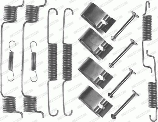 Ferodo FBA132 - Set accesorii, sabot de frana aaoparts.ro