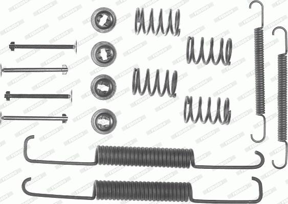 Ferodo FBA85 - Set accesorii, sabot de frana aaoparts.ro