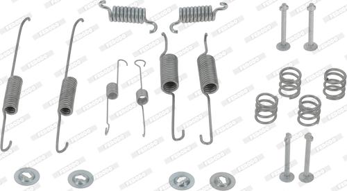 Ferodo FBA28 - Set accesorii, sabot de frana aaoparts.ro