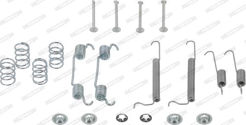 Ferodo FBA77 - Set accesorii, sabot de frana aaoparts.ro