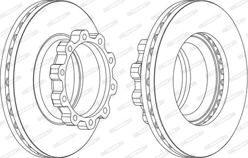 Brake Engineering 955798 - Disc frana aaoparts.ro