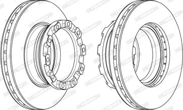 Jurid 569255J - Disc frana aaoparts.ro