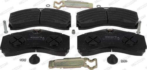 Ferodo FCV4417PTS - Set placute frana,frana disc aaoparts.ro